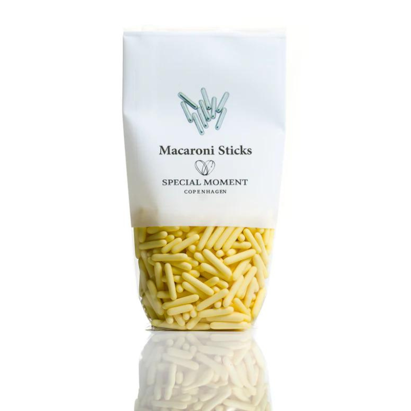 Macaroni Sticks - Lysegul mat
