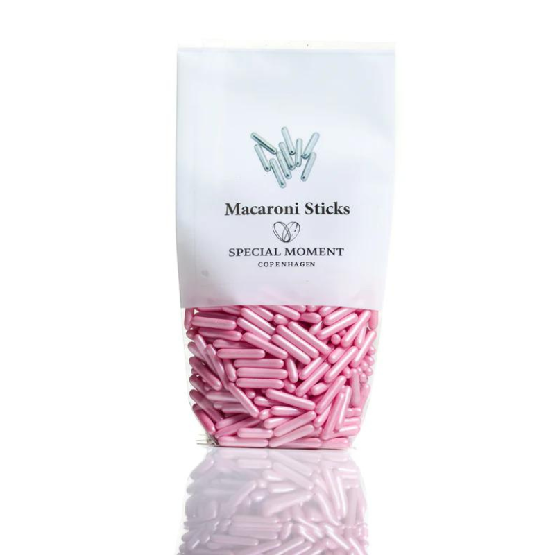 Macaroni Sticks - Pink perlemor