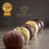 Trøffel-Romkugler med salt karamel