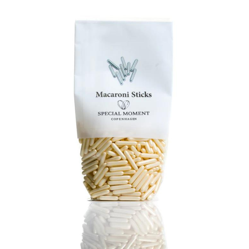 Macaroni Sticks - Elfenben perlemor – Selected Gourmet Group ApS