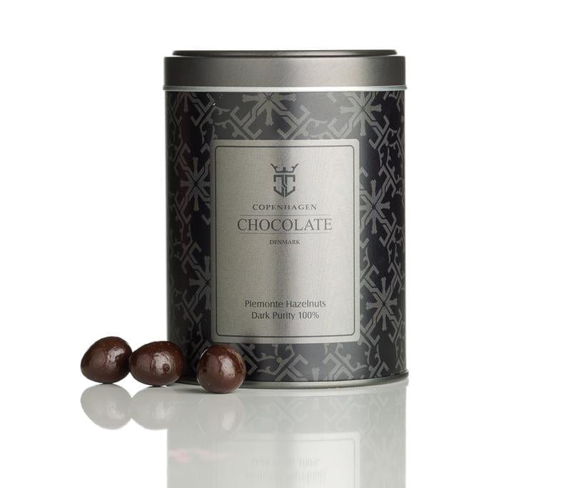 Piemonte hasselnødder - Mørk chokolade Dark Purity 100%